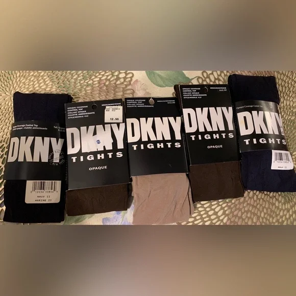DKNY Tights x5 - Picture 2 of 5